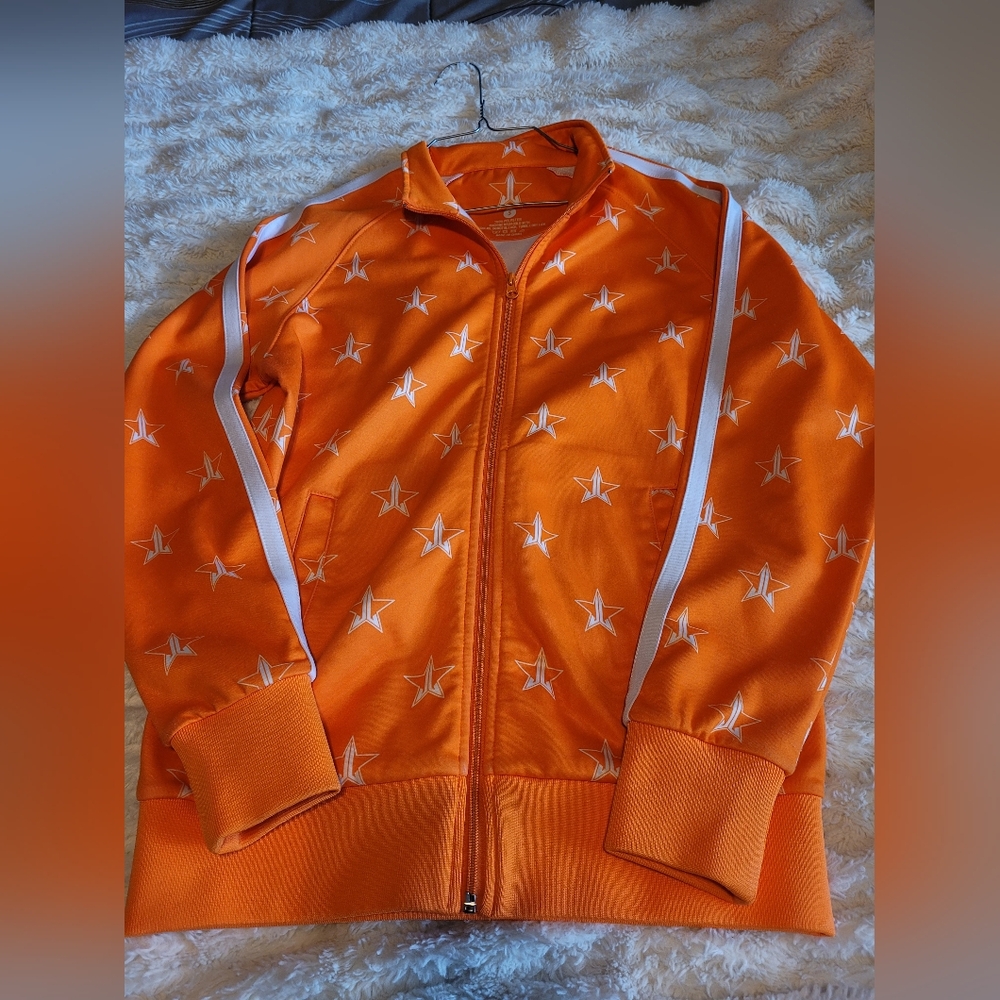 Jeffee Star Patterned Track Jacket